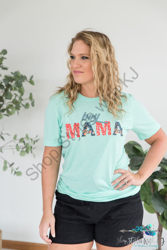 Boy Mama Graphic Tee Bt