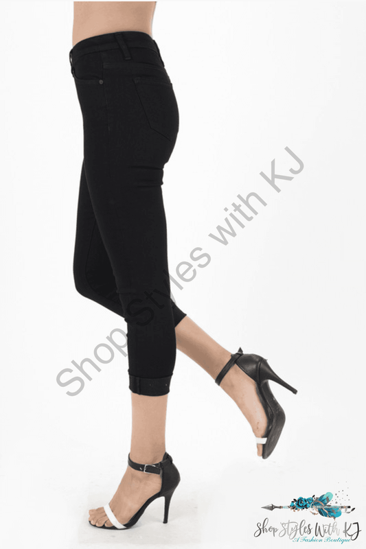 Midnight Stroll Capri Kan Can Skinnies Kjb