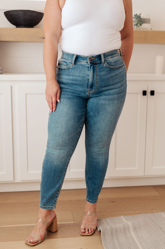 Judy Blue High Rise Thermal Skinny Jeans