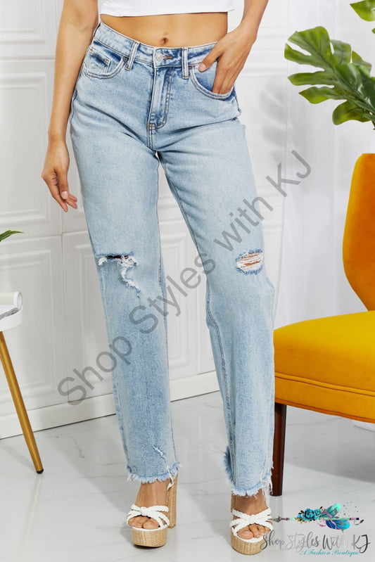 Allie 90S Dad Jean Light / 24 Pants
