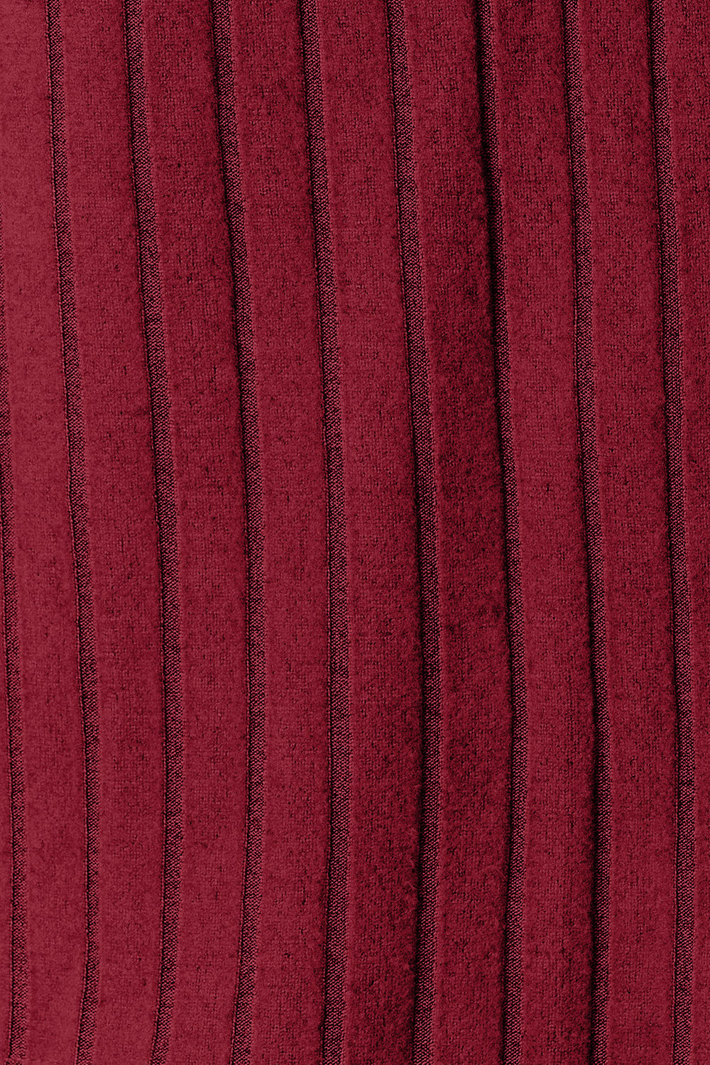 Ribbed Round Neck Long Sleeve Slit Top - 5 Colors