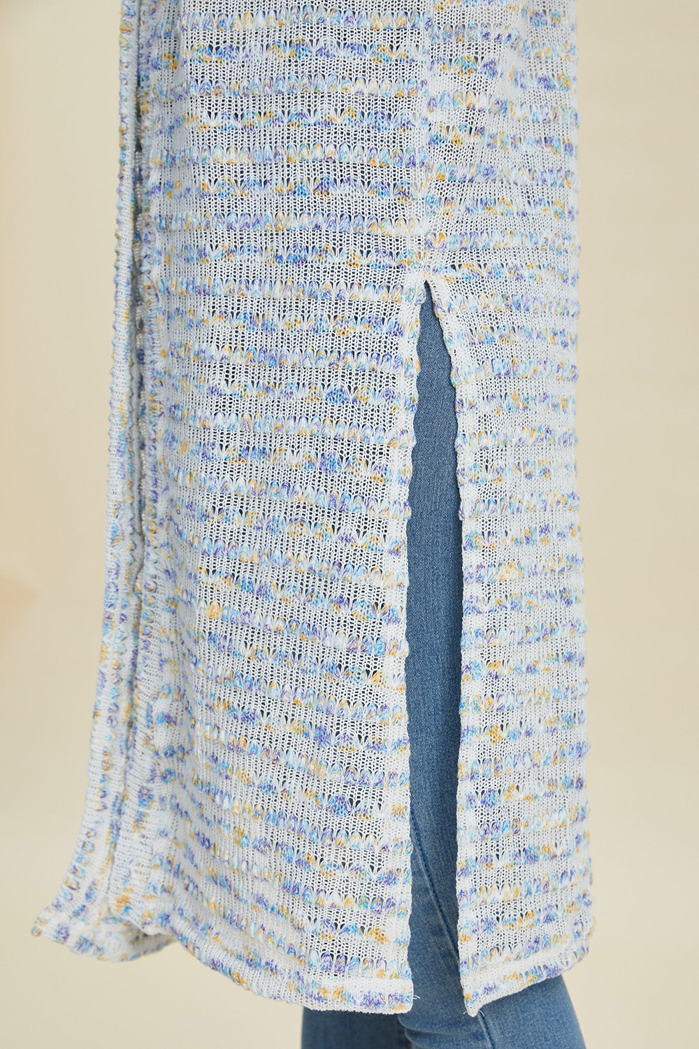 Open Front Longline Cardigan - 4 Colors