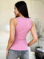 Round Neck Slim Tank - 5 colors