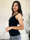 Square Neck Wide Strap Tank - 5 colors