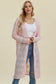Open Front Longline Cardigan - 4 Colors