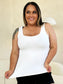 Square Neck Wide Strap Tank - 5 colors