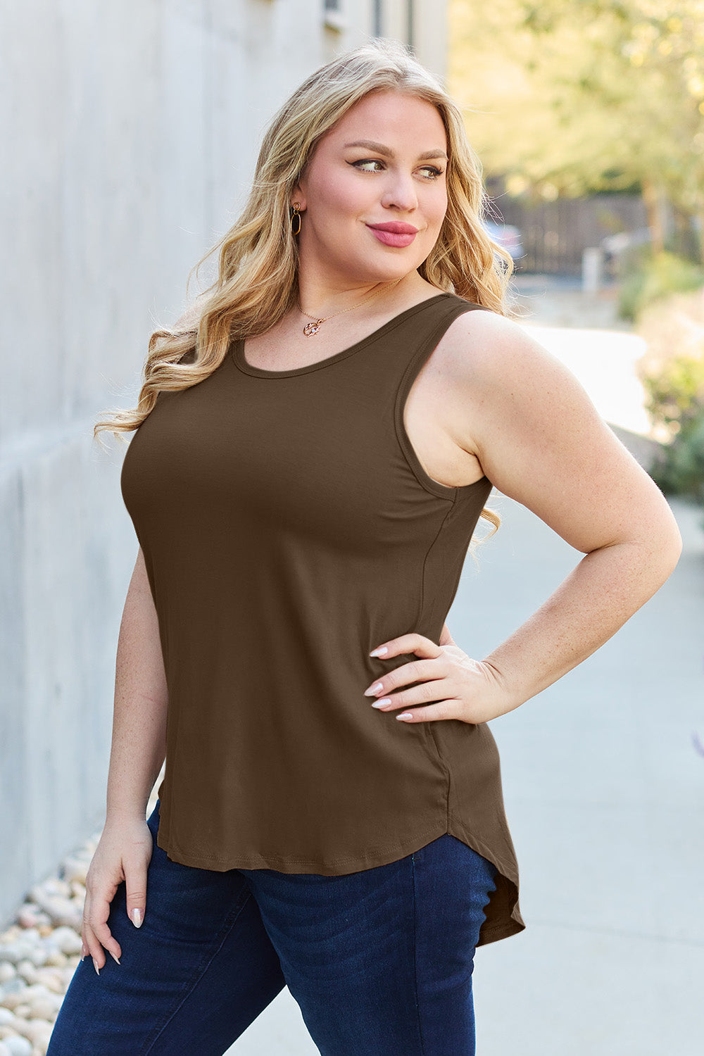 Round Neck Tank - 5 colors