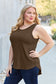 Round Neck Tank - 5 colors
