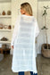 Open Front Longline Cardigan - 4 Colors