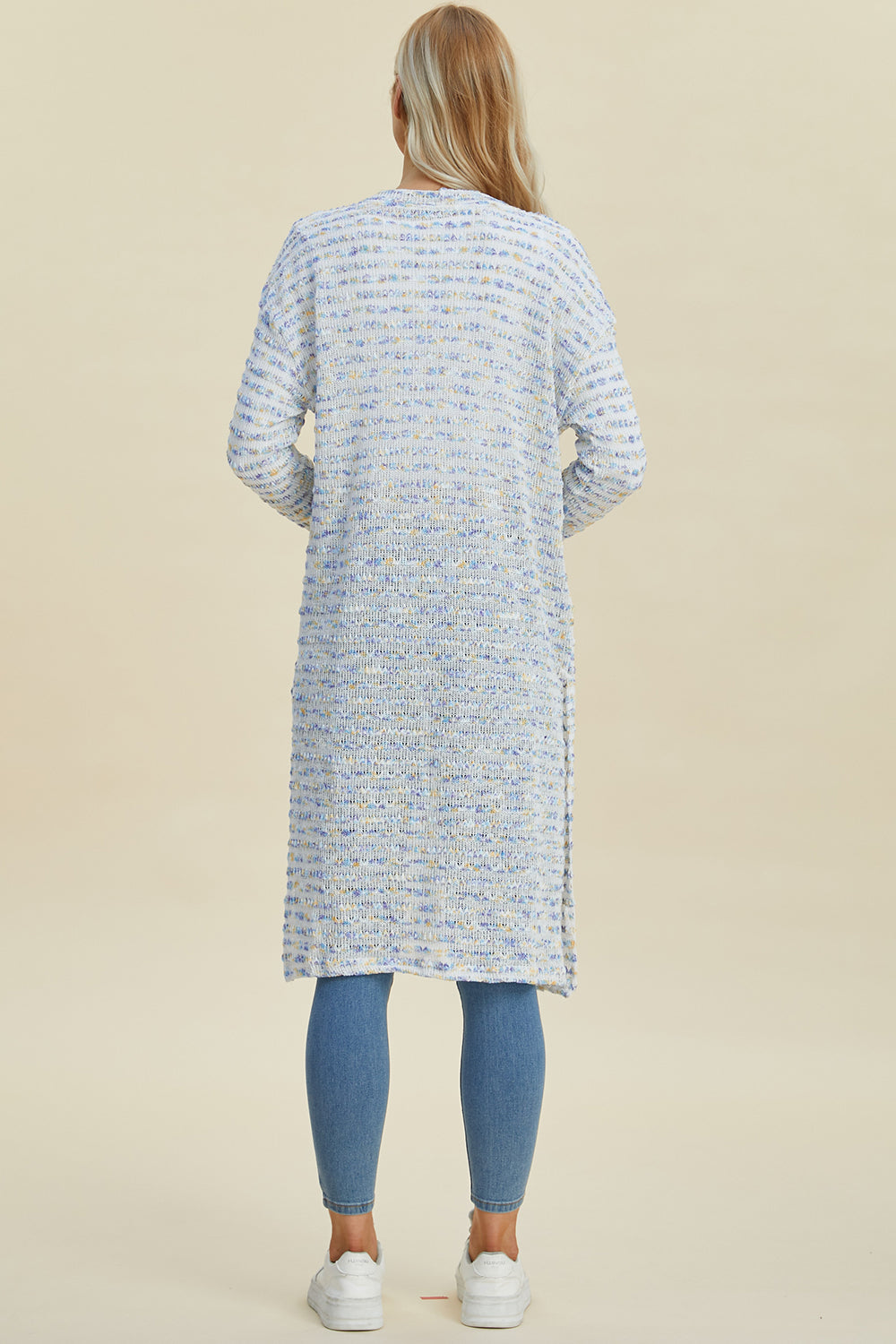 Open Front Longline Cardigan - 4 Colors