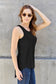 Round Neck Tank - 5 colors