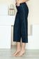 Judy Blue Side Seam Braid Detail High Rise Crop Wide Leg Jeans