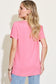 V-Neck High-Low Short Sleeve T-Shirt - 7 Colors