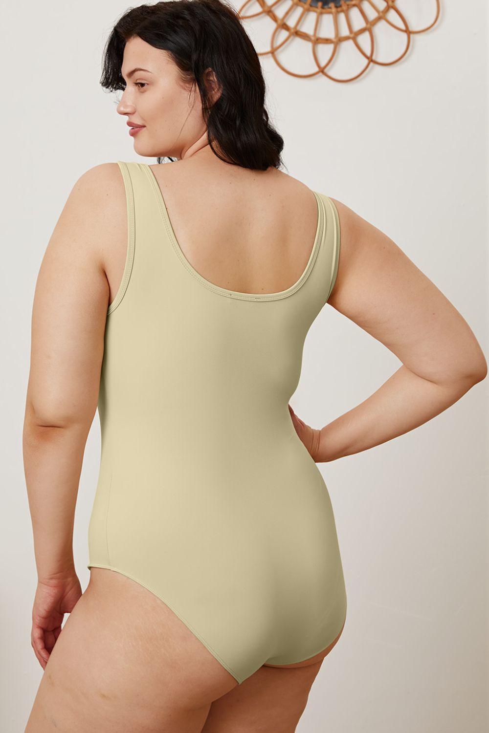Square Neck Sleeveless Bodysuit - 5 colors
