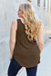 Round Neck Tank - 5 colors