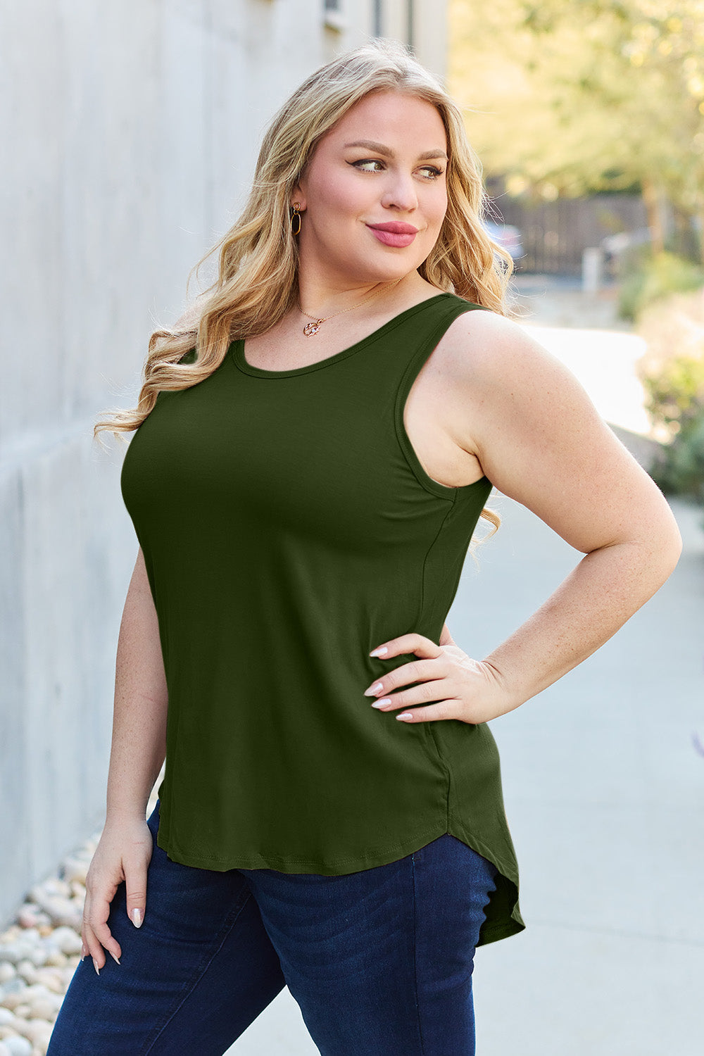 Round Neck Tank - 5 colors