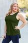 Round Neck Tank - 5 colors