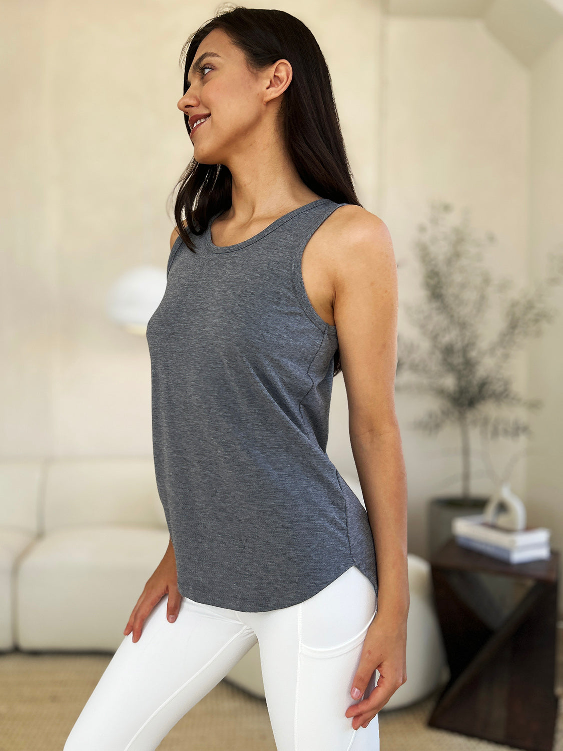 Round Neck Tank - 5 colors
