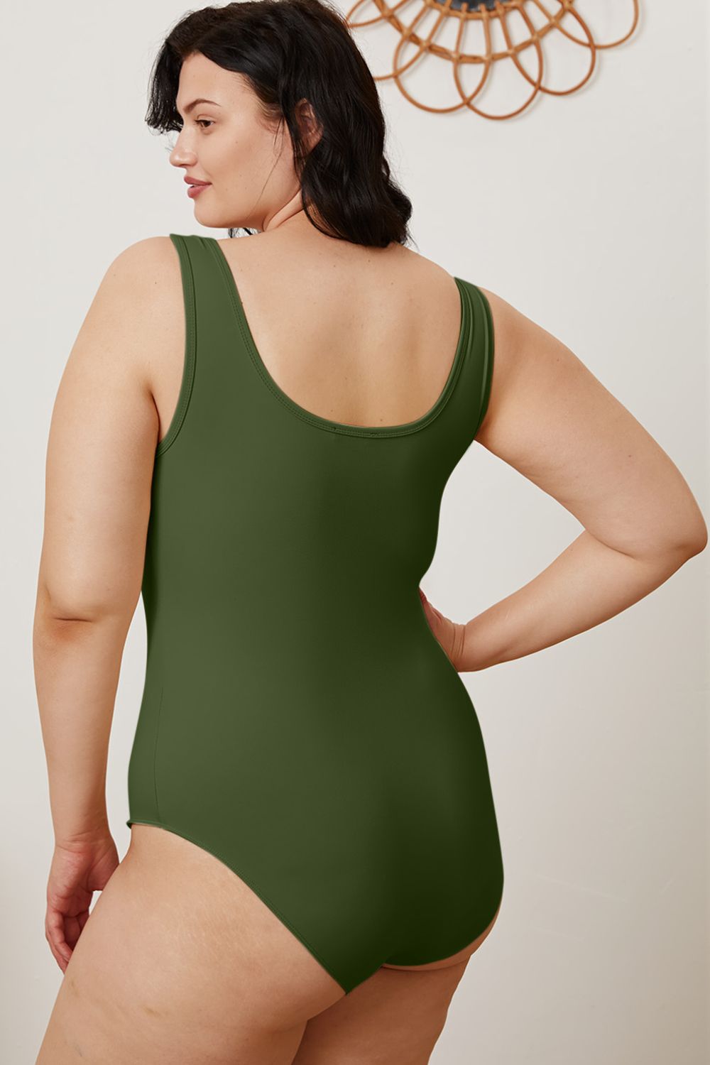 Square Neck Sleeveless Bodysuit - 5 colors