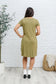 Counting On You T-Shirt Dress