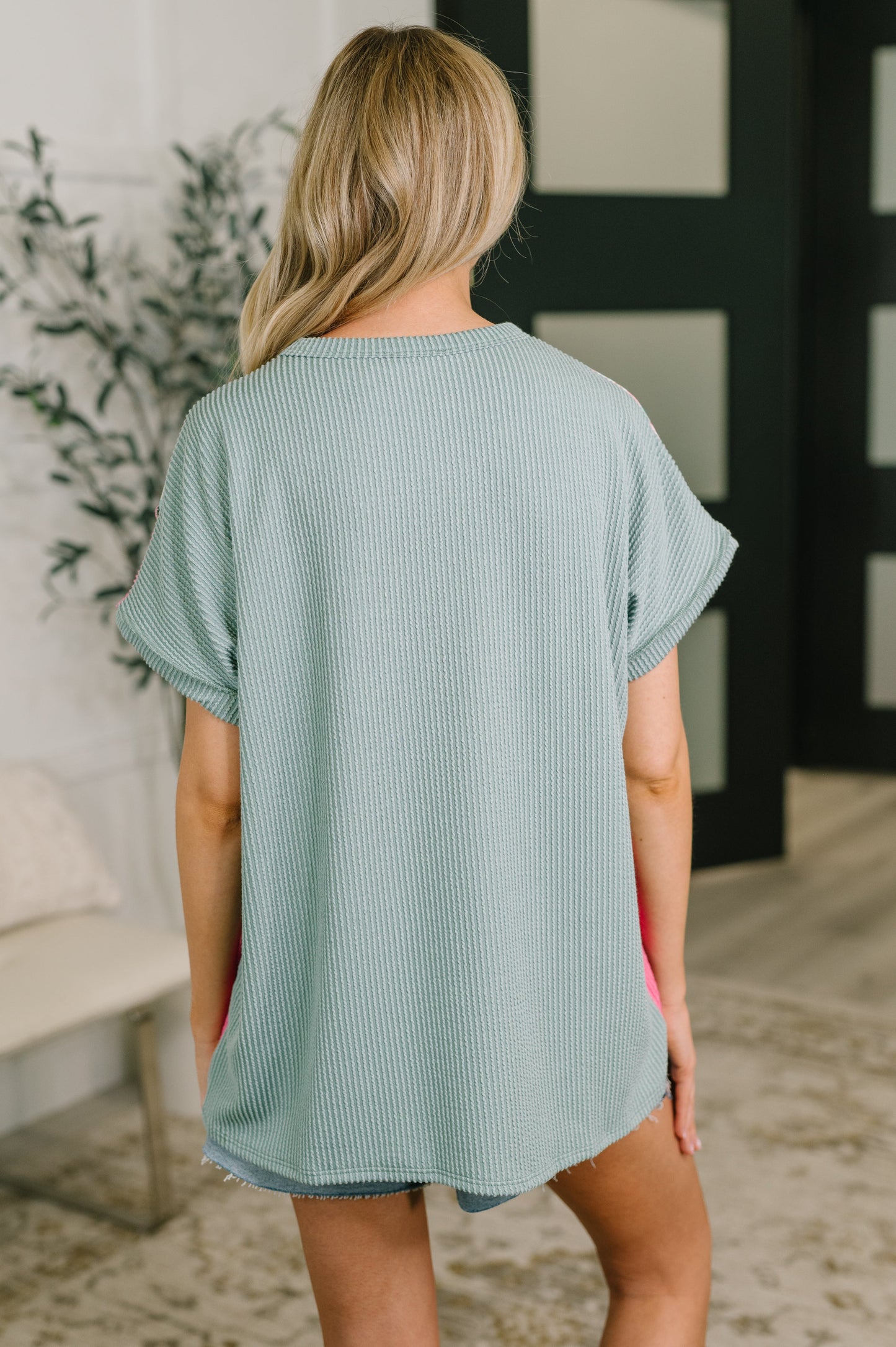 A Lot to Look At Color Block Top