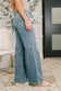 Judy Blue Mid Rise Retro Wide Leg Jeans
