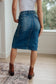 Judy Blue Cargo Denim Skirt