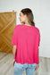 Bare Necessitee Relaxed Tee in Hot Pink