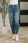 Judy Blue High Waist Soft Barrel Stitch Thru Pocket Jeans