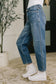 Judy Blue High Waist Soft Barrel Stitch Thru Pocket Jeans