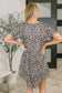 Better Stuff To Do Leopard Print Smock Dress