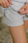 Call it What you Wanna Drawstring Skort in Grey
