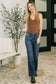 Judy Blue Mid Rise Bootcut Jeans with Cell Phone Back Pocket & Slit