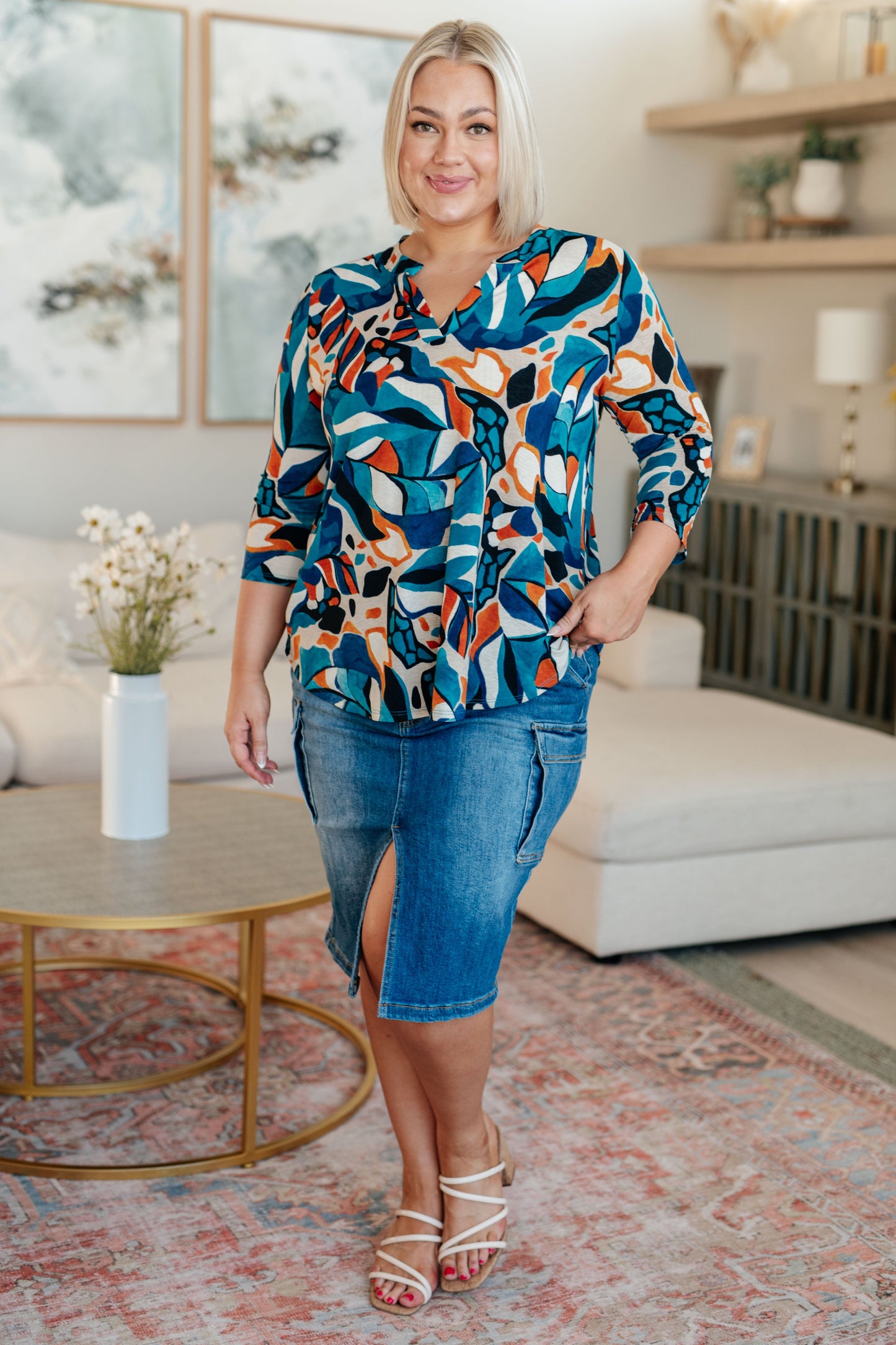 Judy Blue Cargo Denim Skirt