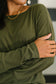 Dinner Plans Dolman Long Sleeve Top