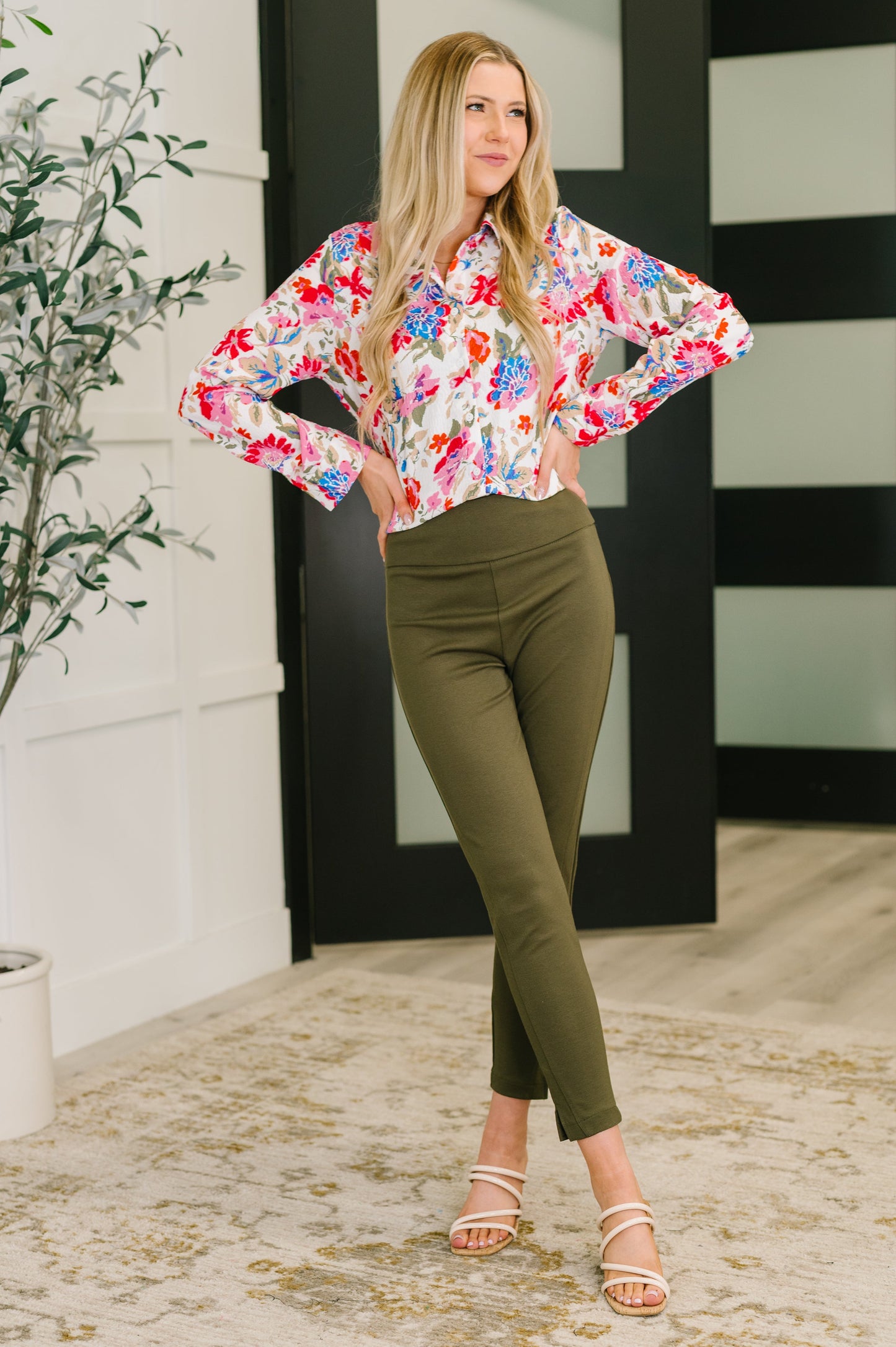 Distinguished Guest Floral Button Down Shirt