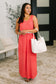 Everything She Wants Sleeveless Maxi Dress in Coral
