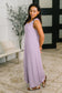 Everything She Wants Sleeveless Maxi Dress in Lavender