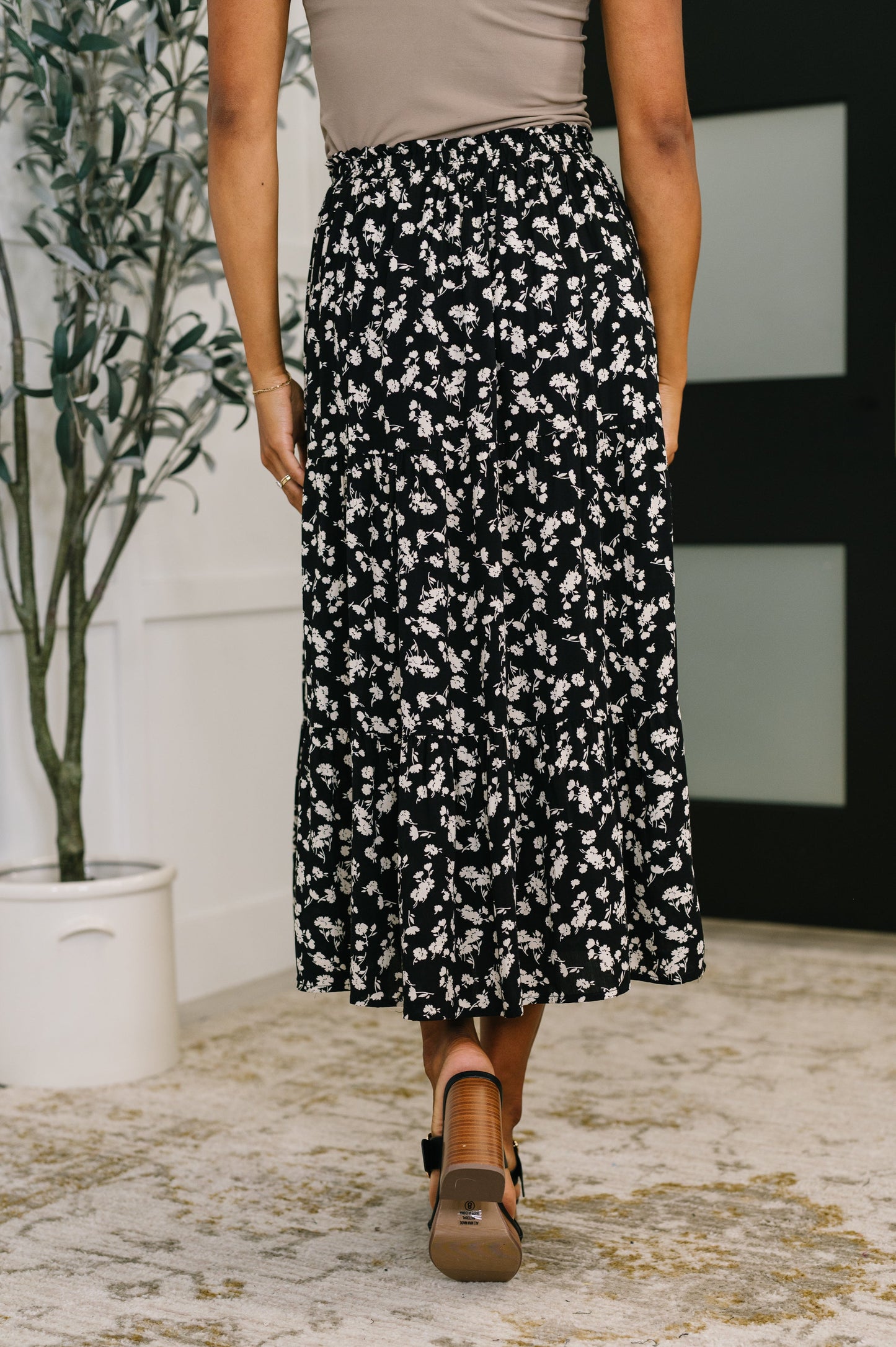 Fielding Flowers Floral Skirt