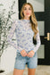 Flirty by Nature Mesh Layering Top in Light Blue