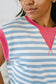 Following Through Color Block Muscle Tee