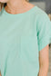 Foundation First Waffle Knit Relaxed Tee in Mint