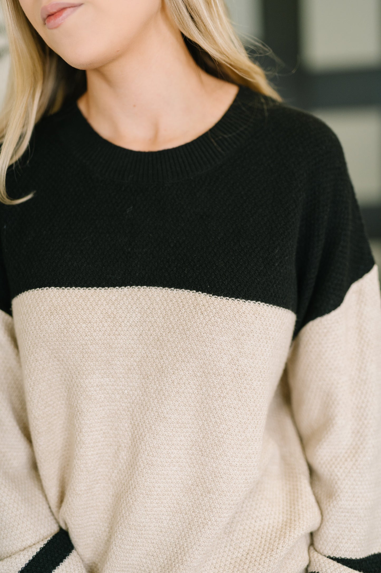 Girl of Your Dreams Textured Knit Pullover