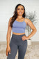 Hot Yoga Tank in Blue Hyacinth