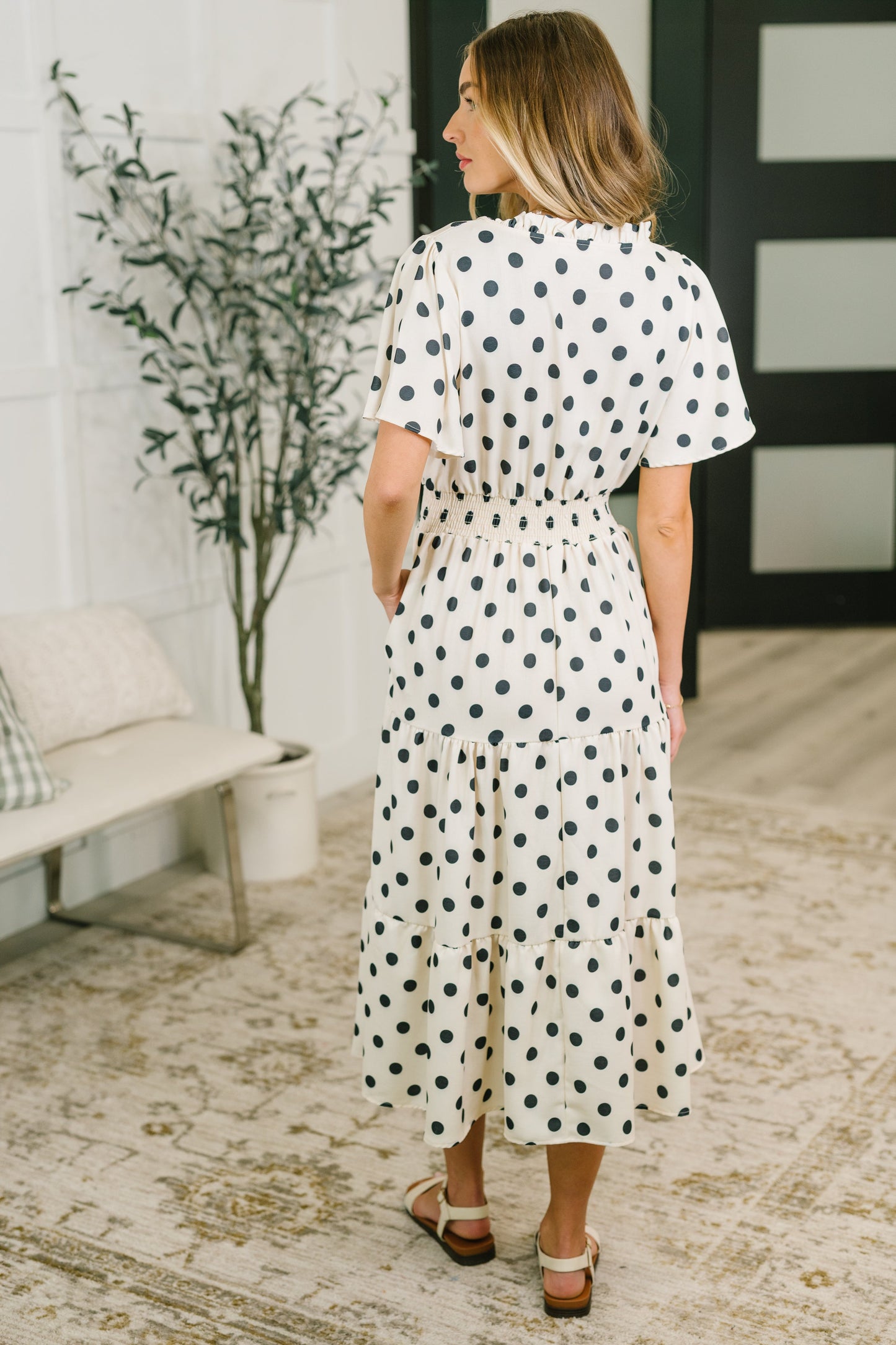 It Had to Be You Bell Sleeve Midi Dress