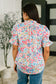 It's Been a Day Split Neck Blouse