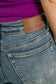 Judy Blue Mid Rise Flare Jean with Front Flap Pockets