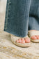 Judy Blue Mid Rise Flare Jean with Front Flap Pockets