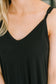 Just Getting Started Spaghetti Strap Maxi Dress in Black