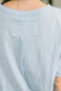 Just Like That Relaxed Heather Tee in Blue